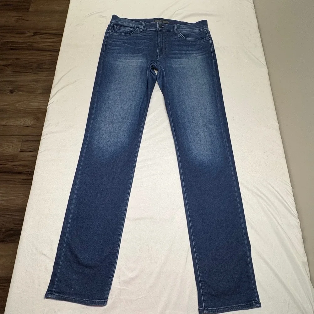 Joe's Jeans The Brixton Straight Narrow Mens 34 Blue Peck Wash 45KDIPEK8225-PEK‎